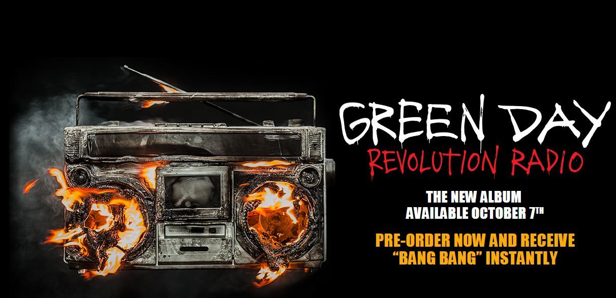 Green Day anuncia «Revolution Radio», nuevo álbum de estudio, escucha el primer single