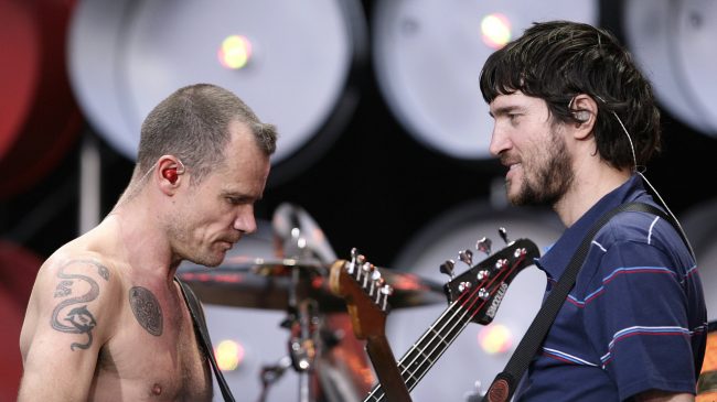 Flea y John Frusciante se reunieron para programar música y hablar de sus influencias