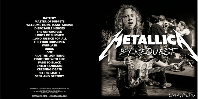 Metallica Mondays: Metallica transmitirá un show en Perú de 2014 este lunes