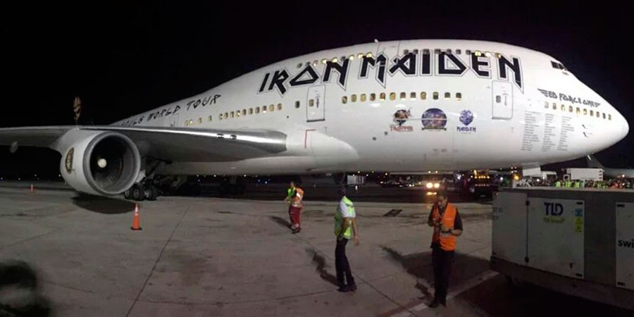 Iron Maiden ya está en Chile: Revisa detalles de su llegada