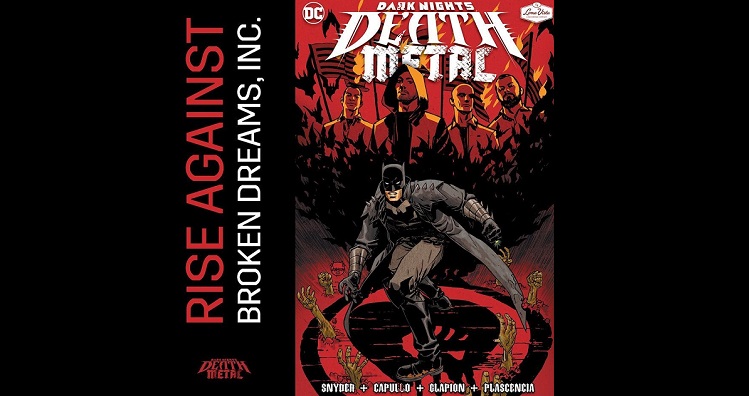 Rise Against regresa con nuevo tema de estudio como parte del soundtrack de Dark Nights: Death Metal