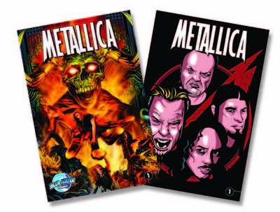 Se publicará la biografía de Metallica en cómic