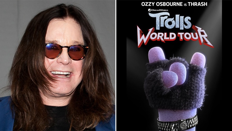 Ozzy Osbourne prestará su voz para la pelicula animada Trolls:World Tour