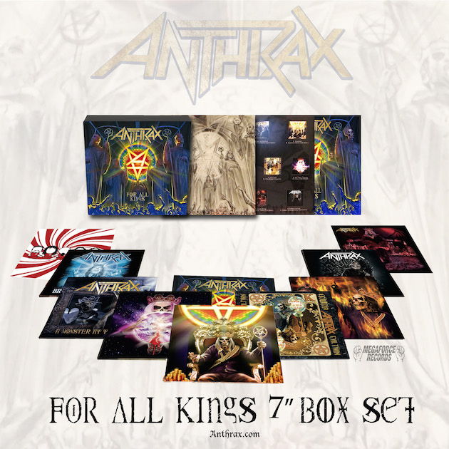 Anthrax lanzará reedición de «For All Kings» con covers de Kansas y The White Stripes