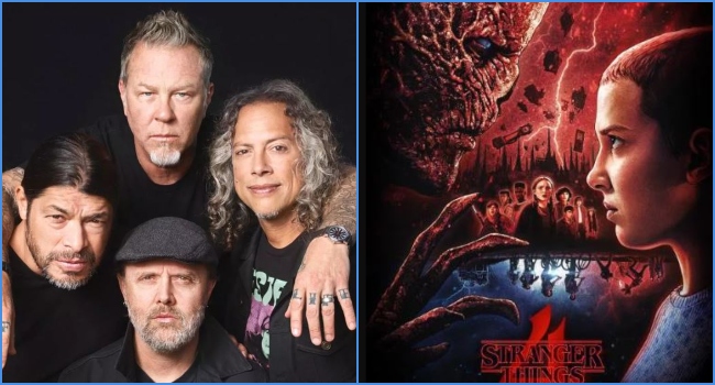 Metallica se refiere a la incorporación de su música en Stranger Things: «Es un honor increíble»