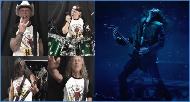 VIDEO: Metallica toca «Master of Puppets» a ‘dueto’ con Eddie de Stranger Things