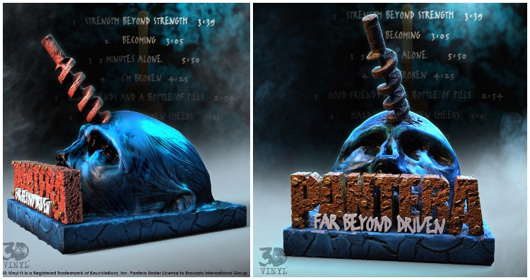 Pantera lanzará reedición en vinilo tipo escultura 3D de lujo de «Far Beyond Driven»