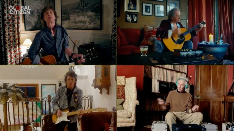 VIDEO: El gran clásico que revivieron los Rolling Stones en el evento «One World: Together at Home»