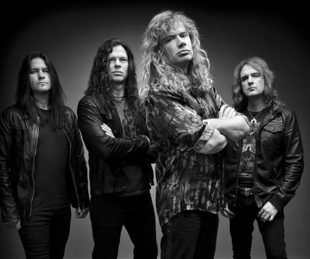Megadeth entró al estudio para iniciar las grabaciones de su nuevo álbum