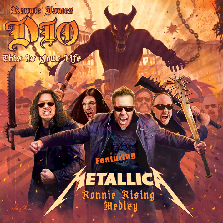 Escucha el poderoso tributo de Metallica a Ronnie James Dio