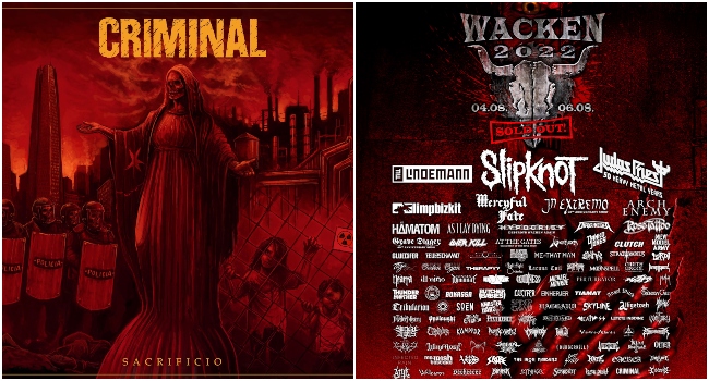 Wacken, el festival de metal más importante del mundo regresa y Criminal será parte