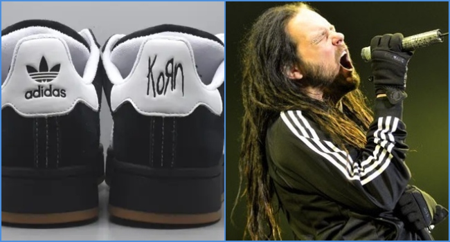 Finalmente pasó: Se concreta colaboración entre Korn y Adidas