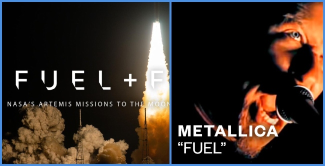 «Fuel» de Metallica es elegida para musicalizar video de lanzamiento espacial Artemis de la NASA