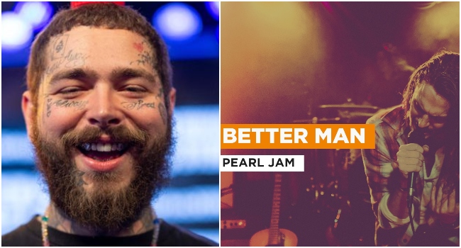VIDEO: Post Malone interpreta cover de «Betterman» de Pearl Jam