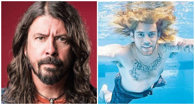 Dave Grohl sobre la demanda del bebé «Nevermind» de Nirvana: «Él es el que tiene un tatuaje del álbum, yo no»