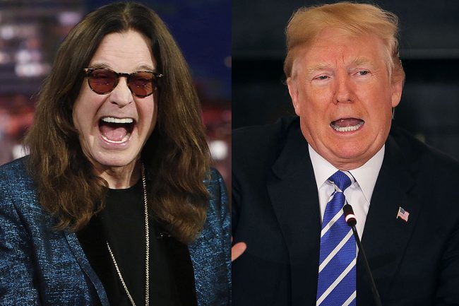 Ozzy Osbourne envía aviso de prohibición a Donald Trump por usar sin permiso «Crazy Train»