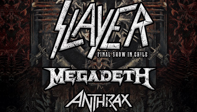 Anthrax, Megadeth y Slayer juntos en Chile: Santiago Gets Louder confirma cartel oficial