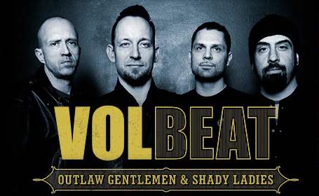 Volbeat anuncia que ya trabaja en un nuevo disco de estudio