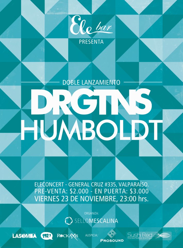 Humboldt lanza en vivo su disco debut junto a Drogatones