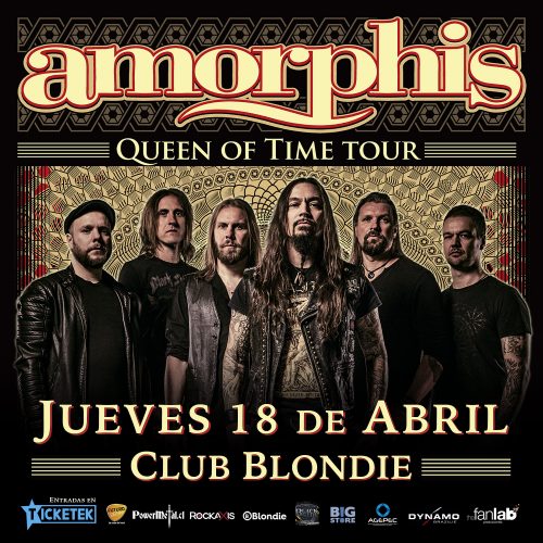 Los finlandeses de Amorphis regresan a Chile en 2019