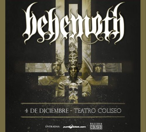 Los polacos de Behemoth confirman concierto en Chile para diciembre