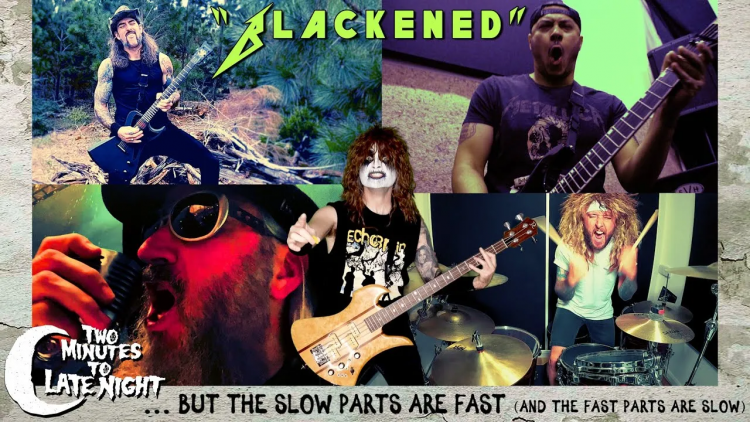 Mira a miembros de Carcass, Mastodon, Bad Wolves y más haciendo un cover de «Blackened» de Metallica