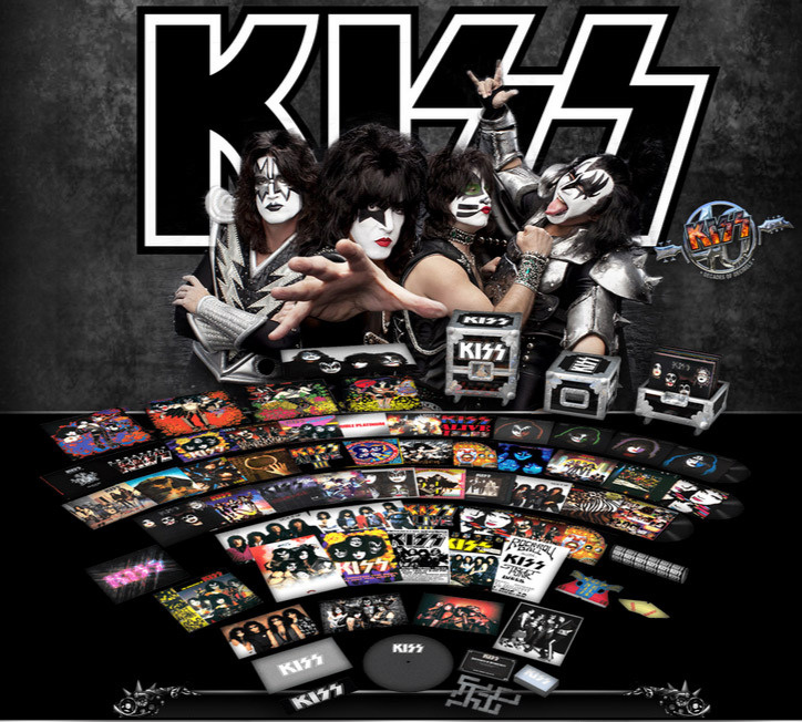 Kiss lanza «Kissteria», la reedición de todos sus discos en formato de vinilo