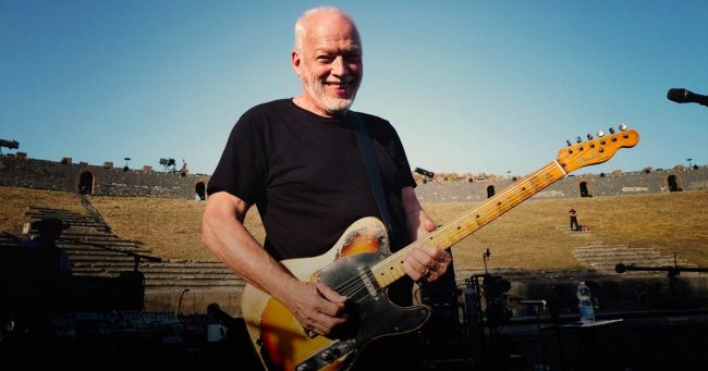 David Gilmour transmitirá su show Live at Pompeii de 2017