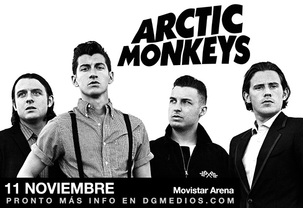 Confirmado: Los Arctic Monkeys regresan a Chile el 11 de noviembre