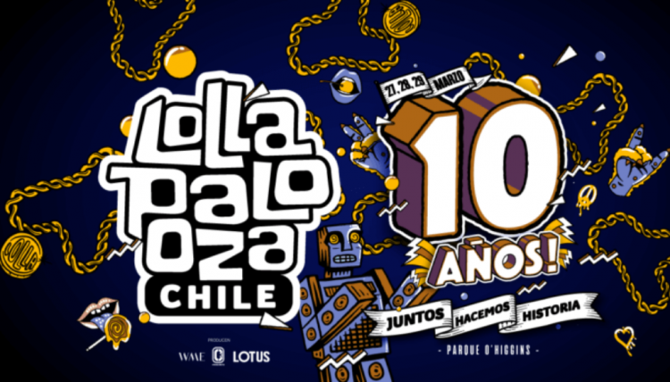 Confirmados los precios para celebrar los 10 años de Lollapalooza en Chile