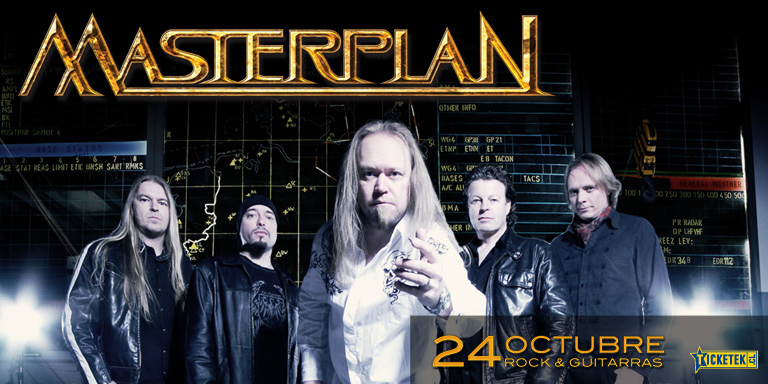 Masterplan en Chile se realizará en Club Rock & Guitarras