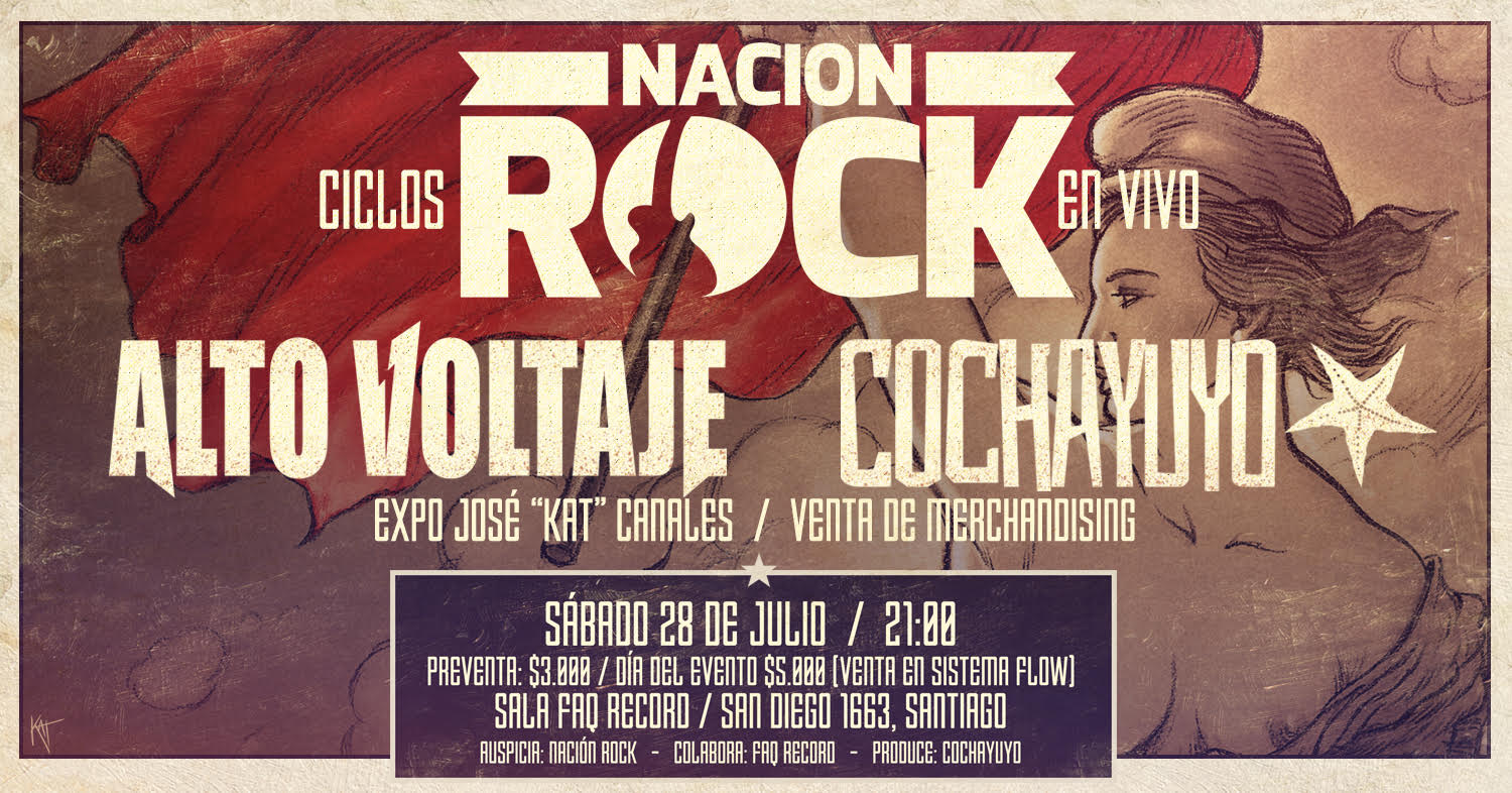Nación Rock anuncia su primer ciclo de tocatas: Nación Rock En Vivo