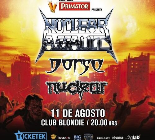 Metal Attack: Nuclear Assault + Dorso y Nuclear
