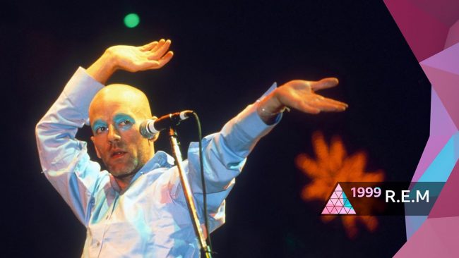 R.E.M. transmitirá en streaming una legendaria presentación de 1999 en Glastonbury