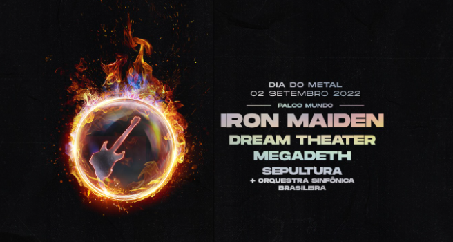 Rock in Rio confirma su versión 2022 con Iron Maiden, Megadeth, Dream Theater y Sepultura