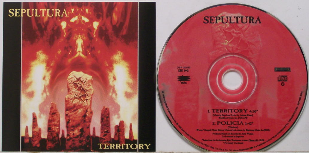 Cancionero Rock: «Territory» – Sepultura (1993)