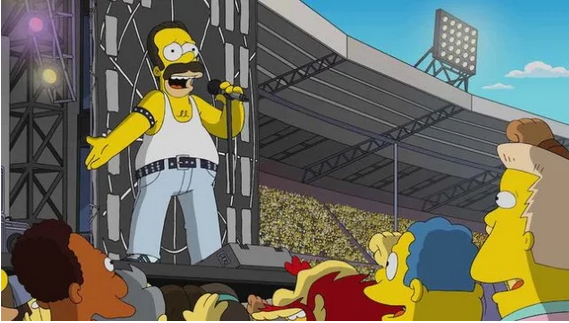 Épico: La legendaria actuación de Queen en Live Aid será recreada en un nuevo capítulo de Los Simpsons