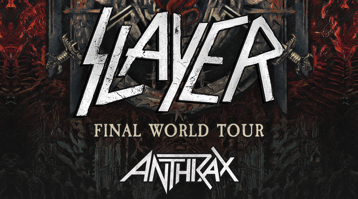 Anthrax y Slayer regresan a Sudamérica en 2019