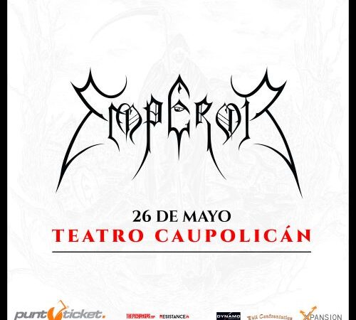 Concierto de Emperor en Chile se cambia al Teatro Caupolicán