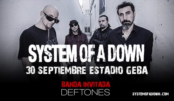 System of a Down y Deftones confirman gira sudamericana