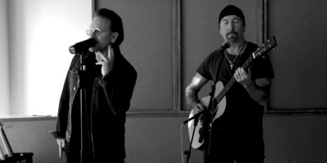 U2 lanza versión acústica de «Sunday Bloody Sunday» a 50 años del «domingo sangriento»