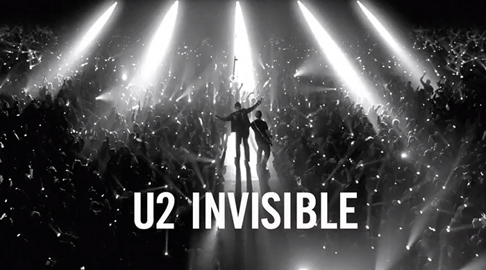 U2 estrena el video de su nuevo tema «Invisible», chequéalo acá