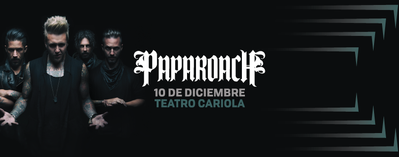 Papa Roach llega a Chile por primera vez en diciembre