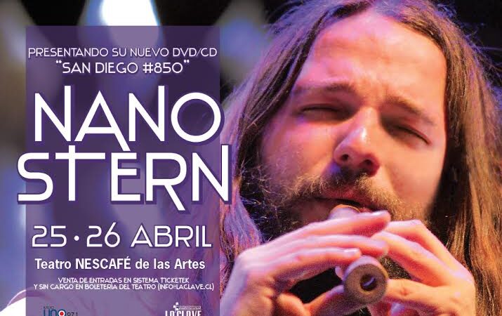 Nano Stern lanza DVD con dos conciertos en el Teatro Nescafé de las Artes