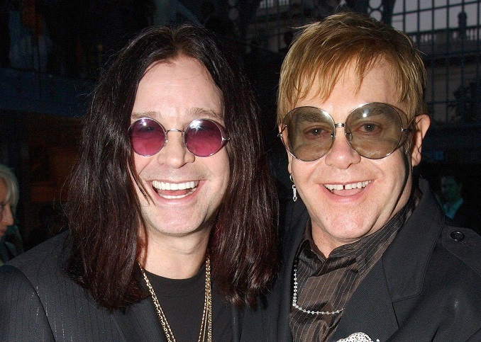 Ozzy Osbourne está haciendo una canción junto a Elton John