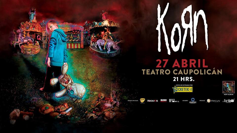 Korn confirma concierto en Chile para 2017
