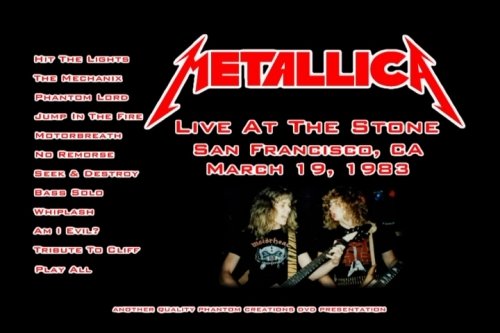 NR En Vivo: Burton y Mustaine juntos. Metallica y un show que vale oro