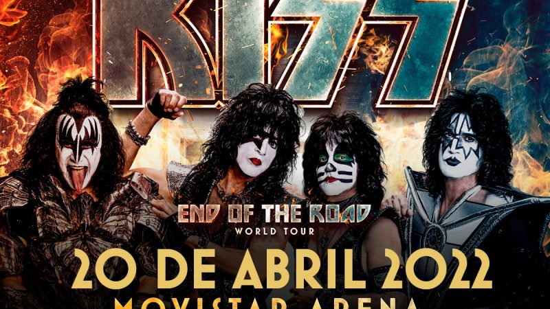 Kiss reagenda su llegada a Chile para abril de 2022
