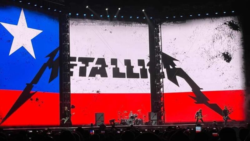 Metallica en Chile: el peso del relámpago