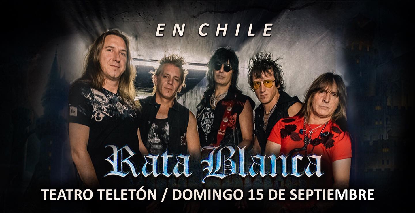Rata Blanca vuelve a Chile para realizar conciertos en Santiago y provincias